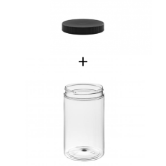 Große Dose aus transparentem Kunststoff Emerosa 1250ml