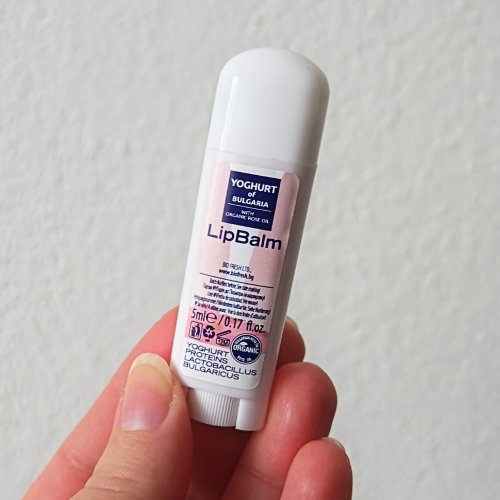 Probiotischer Lippenbalsam mit Bio-Rosenöl YOGHURT OF BULGARIA 5 ml