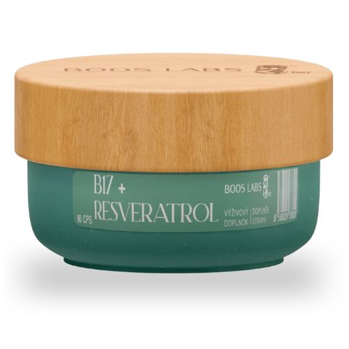 Vitamín B17 + Resveratrol BOOS LABS 90 g