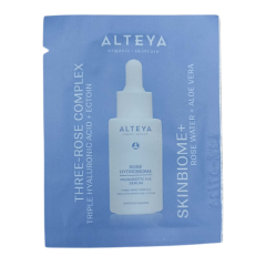 Feuchtigkeitsspendendes Gesichtsserum Rose Hydrobiome Alteya Organics 2ml Probe