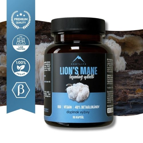 Lion´s mane Hrotlife 90 kapsúl