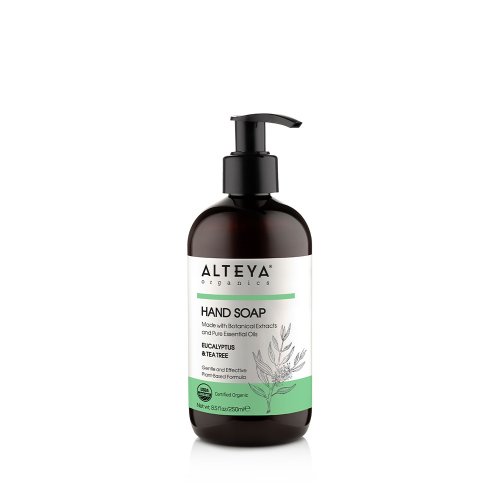 Tekuté mýdlo Eucalyptus & Tea Tree Bio Alteya Organics 250 ml