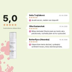 Rozjasňujúce pleťové sérum s vitamínom C 15% a peptidmi Pure skin Biotrade 30ml, hodnotenia zákazníkov