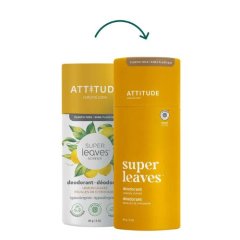 Prírodný tuhý dezodorant ATTITUDE Super leaves - citrusové listy 85g Prírodný tuhý dezodorant ATTITUDE Super leaves - citrusové listy 85g