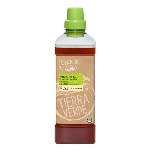 Prací gél z mydlových orechov pre citlivú pokožku (fľaša) Tierra Verde 1l