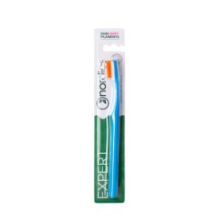 Szczoteczka do zębów Soft z ergonomicznym wygięciem, włosiem 6580, niebieska Nordics Oral Care Szczoteczka do zębów Soft z ergonomicznym wygięciem, włosiem 6580, niebieska Nordics Oral Care