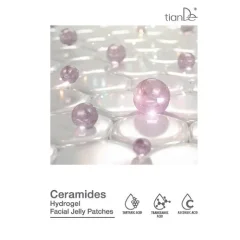 tianDe Hydrogel Face Pads with Ceramides 4pcs