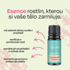 Esenciální olej Citronová tráva Venoc 10 ml