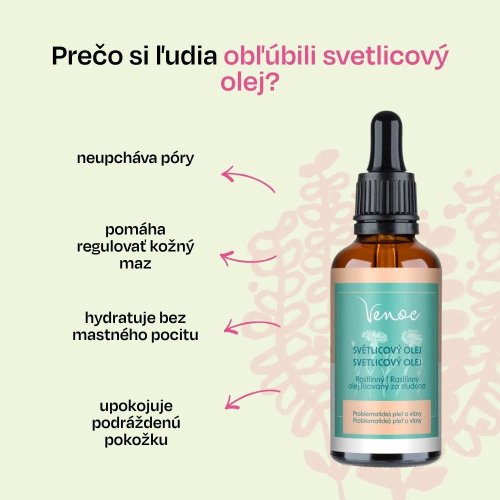 Svetlicový olej Venoc 50ml