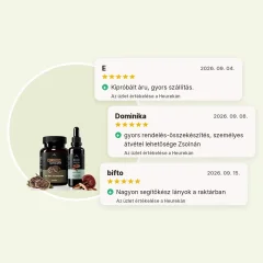 Immunitás Starterpack - Reishi tinktúra 50ml + Coriolus 90cps Hrotlife