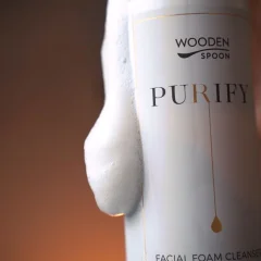 Purify Cleansing and Make-up Removing Face Foam by Wooden Spoon 150ml
