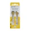 Wymienne końcówki do szczoteczek sonicznych dla dzieci żółte - Kids Sonic Replacement Yellow-Nordics 2szt