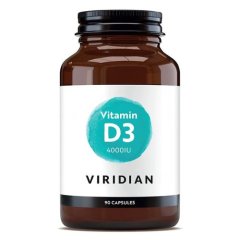 Witamina D3 4000iu Viridian 90 kapsułek