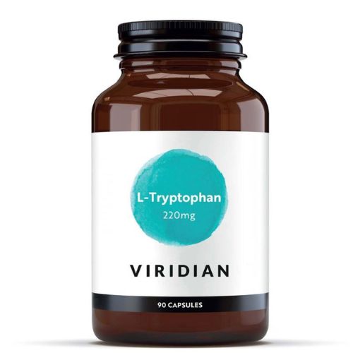 Aminokwas L-tryptofan 220 mg Viridian 90 kapsułek