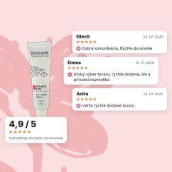 Pleťové sérum s 0,2% retinolom proti vráskam Biotrade vzorka, hodnotenia zákazníkov Pleťové sérum s 0,2% retinolom proti vráskam Biotrade vzorka, hodnotenia zákazníkov