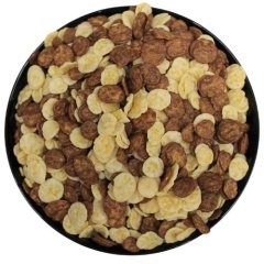 Cornflakes v bílé a mléčné čokoládě 500g