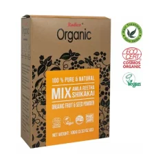 Szampon w proszku z odżywką Amla+Ritha+Shikakai Radico 100g Szampon w proszku z odżywką Amla+Ritha+Shikakai Radico 100g