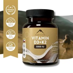 Vitamin D3 + K2 5000 IU Hrotlife 90 capsules