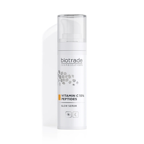 Brightening skin serum with vitamin C 15% and peptides Pure skin Biotrade 30ml