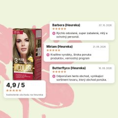 Farba na vlasy - tmavý blond č.17 Aroma Color, hodnotenia zákazníkov