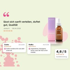Breitbandiges aufhellendes Serum Luminous Rose Alteya Organics 30ml, Kundenbewertung Breitbandiges aufhellendes Serum Luminous Rose Alteya Organics 30ml, Kundenbewertung