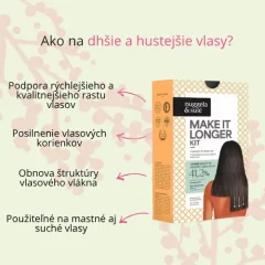 Ošetrenie pre dosiahnutie dlhších a hustejších vlasov Nuggela & Sulé