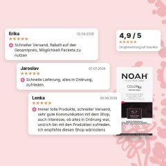 Cremige Haarfarbe Violett-Braun Noah 140ml, Kundenbewertung Cremige Haarfarbe Violett-Braun Noah 140ml, Kundenbewertung