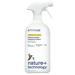 ATTITUDE Nature+ konyhai tisztítószer citromhéj illattal permetezővel 800ml
