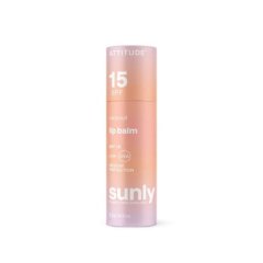 100% minerálny ochranný balzam na pery ATTITUDE (SPF 15) s vôňou kokosu 8,5g 100% minerálny ochranný balzam na pery ATTITUDE (SPF 15) s vôňou kokosu 8,5g