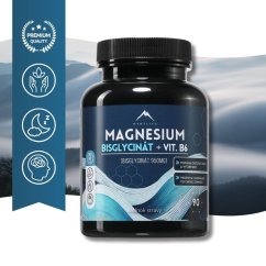 Magnézium bisglycinát + vitamín B6 Hrotlife 90cps