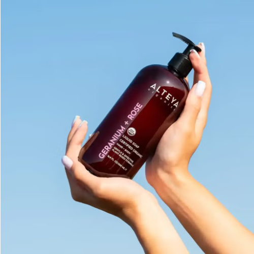 Liquid soap Muscat and Rose Alteya Organics 500 ml