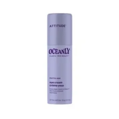 Feste Augencreme gegen Hautalterung ATTITUDE Oceanly mit Peptiden 8,5g