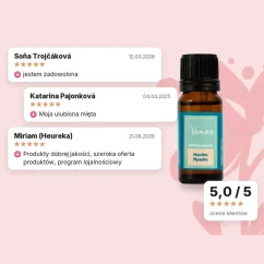 Olejek eteryczny z mięty pieprzowej Venoc 10ml, ocena klientów Olejek eteryczny z mięty pieprzowej Venoc 10ml, ocena klientów