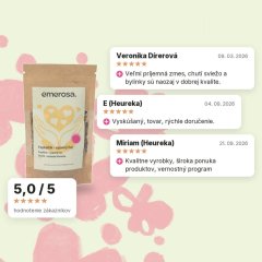 Tepkáčik sypaný čaj Emerosa 100g, hodnotenia zákazníkov