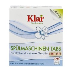 Tabletki do zmywarki Klar 25 szt., 500g