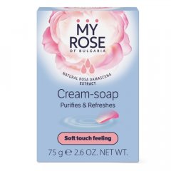 Krémové mýdlo My Rose 75 g