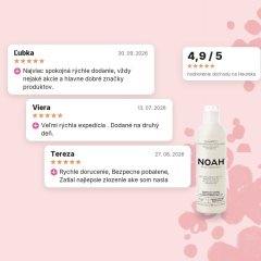 Regeneračný šampón na vlasy s arganovým olejom Noah 250ml, hodnotenia zákazníkov Regeneračný šampón na vlasy s arganovým olejom Noah 250ml, hodnotenia zákazníkov