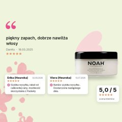 Regenerująca maska do włosów z olejkiem arganowym Noah 200ml, oceny klientów Regenerująca maska do włosów z olejkiem arganowym Noah 200ml, oceny klientów