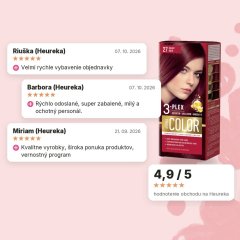 Farba na vlasy - sýto červená č. 27 Aroma Color, hodnotenia zákazníkov