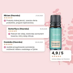Olejek eteryczny z geranium Venoc 10 ml, ocena sklepu na Heurece