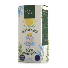 Učení, pozornost - dětský sirup Serafin 200ml