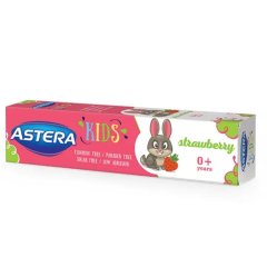 Zubná pasta 0+ Jahoda Astera KIDS Aroma 50 ml Zubná pasta 0+ Jahoda Astera KIDS Aroma 50 ml