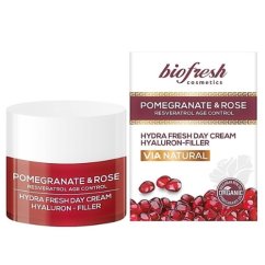 Krem do twarzy na dzień Hyaluron-filler Pomegranate & Rose 50ml