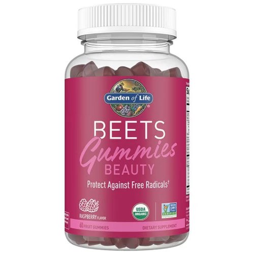 Beets Beauty málnás gumicukor Garden of Life 60 db