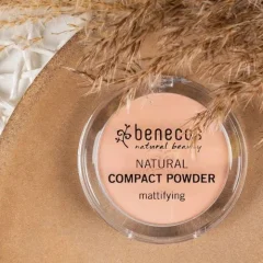 Kompakt mattító púder - fair Benecos 9g
