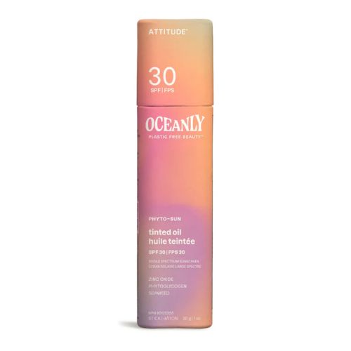 Tónující vyživující olej SPF 30 ATTITUDE Oceanly 30g