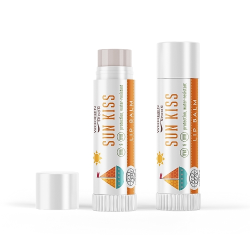 Opalovací balzám na rty SUN KISS Wooden Spoon 4,3ml