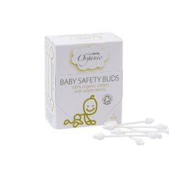 Organické dětské vatové tyčinky Simply Gentle 60ks