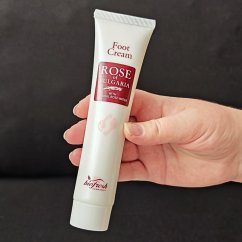 Krém na nohy z růžové vody Rose of Bulgaria 75 ml