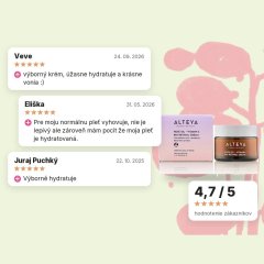 Hydratačný krém na tvár Luminous Rose Alteya Organics 50ml, hodnotenia zákazníkov